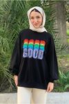 24K4130 - SİYAH - GOOD PULLU SWEAT